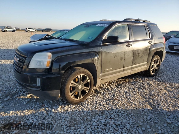 2017 GMC Terrain SLE with VIN 2GKFLTE37H6262823, listed as a Copart auction lot 45183345 with 106,166 mi miles and Salvage Title. Bid and sale history available at carsss.com. Image 1.
