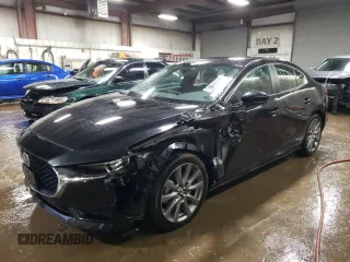 2024 Mazda 3 2.5 S Preferred with VIN 3MZBPACMXRM415519, listed as a Copart auction lot 47763365 with 13,932 mi miles and Salvage Title. Bid and sale history available at carsss.com. Image 1.
