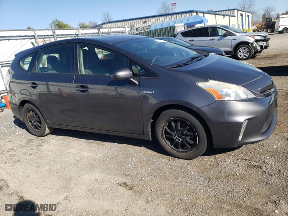 2014 Toyota Prius v Two with VIN JTDZN3EU0E3315666, listed as a Copart auction lot 50271665 with 215,867 mi miles and Clean Title. Bid and sale history available at carsss.com. Image 4.