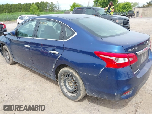 2019 Nissan Sentra S with VIN 3N1AB7AP8KY372331, listed as a IAAI auction lot 42346014 with 102,238 mi miles and . Bid and sale history available at DreamBid. Image 3.