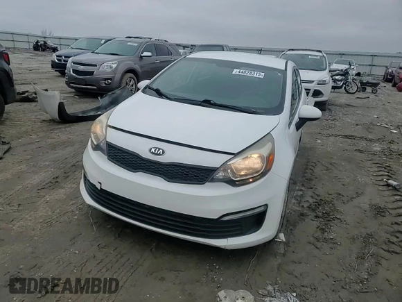 2016 Kia Rio LX with VIN KNADM4A35G6541748, listed as a Copart auction lot 46633465 with 103,324 mi miles and Non Repairable. Bid and sale history available at carsss.com. Image 11.