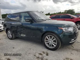 2017 Land Rover Range Rover with VIN SALGR2FK4HA367362, listed as a Copart auction lot 63200615 with 54,686 mi miles and Salvage title. Bid and sale history available at DreamBid. Image 4.