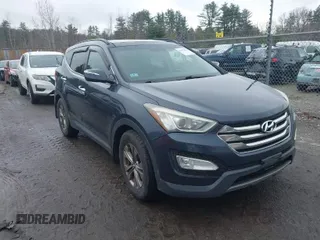 2014 Hyundai Santa Fe Sport with VIN 5XYZUDLB9EG164588, listed as a IAAI auction lot 41952419 with 181,231 mi miles. Bid and sale history available at carsss.com. Image 1.