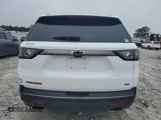 2020 Chevrolet Traverse Premier with VIN 1GNEVKKW8LJ305255, listed as a Copart auction lot 58295525 with 57,048 mi miles and Salvage title. Bid and sale history available at DreamBid. Image 6.