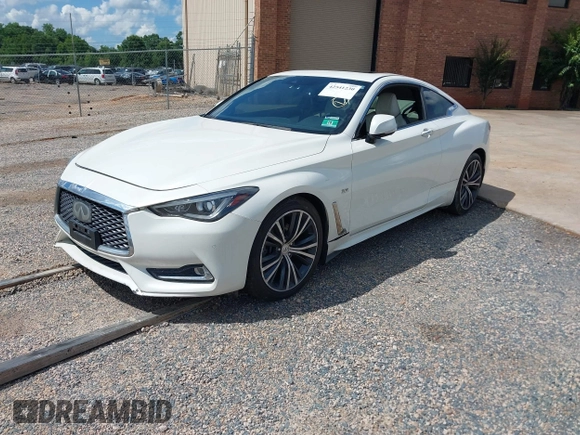 2017 Infiniti Q60 Premium z VIN JN1EV7EL7HM554324, wystawiony jako IAAI lot #42541230 z przebiegiem 92 728 mil mil oraz . Historia ofert i sprzedaży dostępna na DreamBid. Obrazek 2.