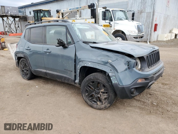 2018 Jeep Renegade Sport z VIN ZACCJBABXJPH54265, wystawiony jako Copart lot #50735615 z przebiegiem 97 459 mil mil oraz Czysty tytuł • Clean title. Historia ofert i sprzedaży dostępna na DreamBid. Obrazek 4.