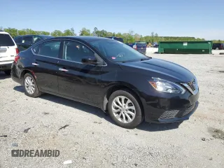 2019 Nissan Sentra SV z VIN 3N1AB7APXKY418841, wystawiony jako Copart lot #53269855 z przebiegiem 95 571 mil mil oraz Szkoda całkowita • Salvage title. Historia ofert i sprzedaży dostępna na DreamBid. Obrazek 4.