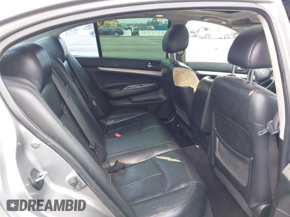 2008 Infiniti G35 Journey with VIN JNKBV61EX8M212527, listed as a IAAI auction lot 42355209 with 172,980 mi miles and . Bid and sale history available at DreamBid. Image 8.