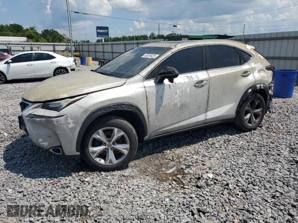 2017 Lexus NX 200t with VIN JTJBARBZ0H2114258, listed as a Copart auction lot 60639435 with 101,572 mi miles and Salvage title. Bid and sale history available at DreamBid. Image 1.