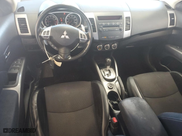 2013 Mitsubishi Outlander SE with VIN JA4JT3AW1DU020878, listed as a Copart auction lot 50308775 with 121,805 mi miles and Salvage Title. Bid and sale history available at carsss.com. Image 8.