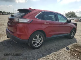 2015 Ford Edge Titanium z VIN 2FMPK3K81FBB11530, wystawiony jako Copart lot #57769795 z przebiegiem 108 844 mil mil oraz Szkoda całkowita • Salvage title. Historia ofert i sprzedaży dostępna na DreamBid. Obrazek 3.