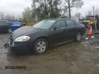 2016 Chevrolet Impala LS with VIN 2G1WA5E34G1101458, listed as a Copart auction lot 56971215 with 85,303 mi miles and Non repairable. Bid and sale history available at DreamBid. Image 1.