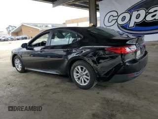 2025 Toyota Camry LE with VIN 4T1DAACK5SU000374, listed as a Copart auction lot 55730745 with 20,010 mi miles and Clean Title. Bid and sale history available at DreamBid. Image 2.