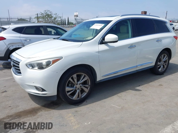 2013 Infiniti JX35 с VIN 5N1AL0MM0DC308522, выставлен на аукционе IAAI как лот 42497631 с пробегом 181 935 миль миль и . История ставок и продаж доступна на DreamBid. Изображение 17.