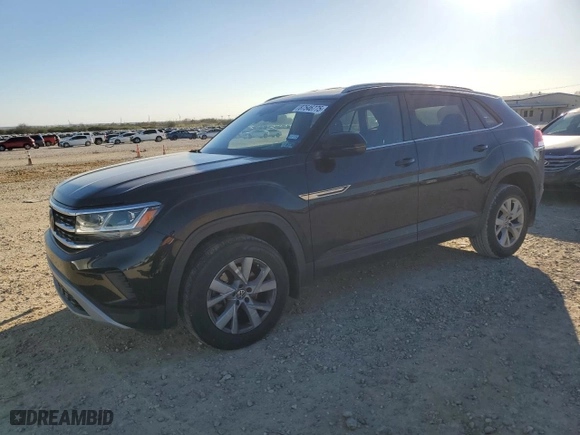 2020 Volkswagen Atlas Cross Sport 2.0T S with VIN 1V2AC2CA3LC201310, listed as a Copart auction lot 87546775 with 80,358 mi miles and Salvage Title. Bid and sale history available at carsss.com. Image 1.