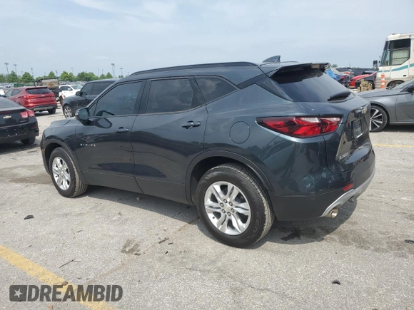 2020 Chevrolet Blazer LT with VIN 3GNKBCR4XLS615251, listed as a Copart auction lot 58942695 with 95,240 mi miles and Salvage title. Bid and sale history available at DreamBid. Image 2.
