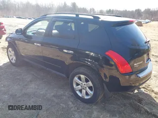 2007 Nissan Murano S with VIN JN8AZ08W27W631167, listed as a IAAI auction lot 41774009 with 88,742 mi miles and . Bid and sale history available at DreamBid. Image 3.