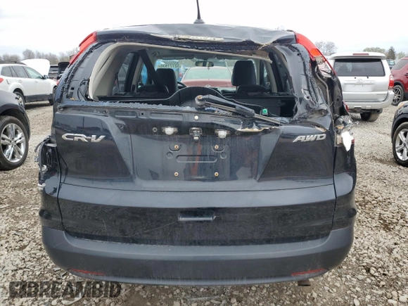 2012 Honda CR-V EX-L with VIN 5J6RM4H73CL018896, listed as a Copart auction lot 52771935 with 239,863 mi miles and Salvage Title. Bid and sale history available at carsss.com. Image 6.