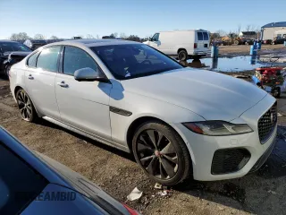 2021 Jaguar XF R-Dynamic SE with VIN SAJBL4GX4MCY88638, listed as a Copart auction lot 43249684 with 15,289 mi miles. Bid and sale history available at carsss.com. Image 4.