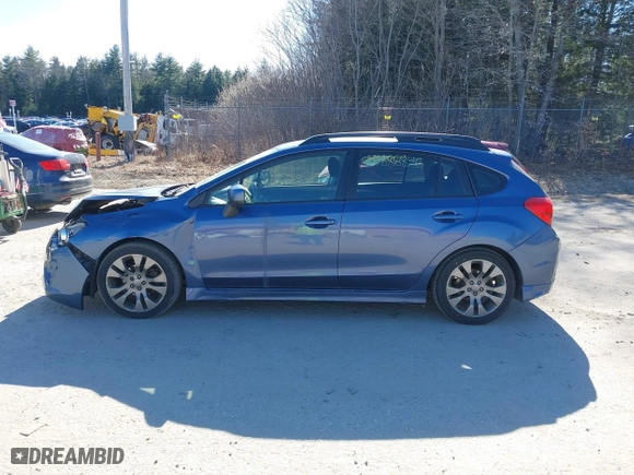 2013 Subaru Impreza Wagon 2.0i Sport Premium with VIN JF1GPAL67DH848339, listed as a IAAI auction lot 41886846 with 168,244 mi miles. Bid and sale history available at carsss.com. Image 14.