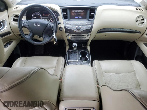 2018 Infiniti QX60 with VIN 5N1DL0MM7JC522674, listed as a Copart auction lot 44515265 with 65,582 mi miles and Salvage Title. Bid and sale history available at DreamBid. Image 8.