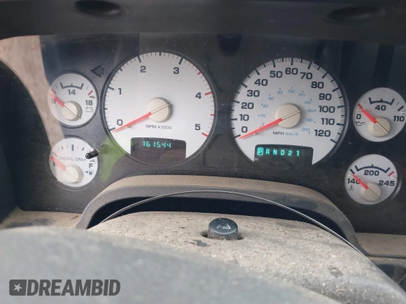 2005 Dodge Ram 2500 SLT with VIN 3D7KR28C95G742978, listed as a IAAI auction lot 41281967 with 161,544 mi miles. Bid and sale history available at carsss.com. Image 7.
