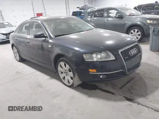 2007 Audi A6 3.2L with VIN WAUDH74F77N152837, listed as a IAAI auction lot 41244318 with 180,163 mi miles. Bid and sale history available at carsss.com. Image 1.