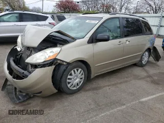 2007 Toyota Sienna CE with VIN 5TDZK23C77S026167, listed as a Copart auction lot 53022725 with 237,966 mi miles and Salvage Title. Bid and sale history available at carsss.com. Image 1.