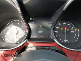 2021 Alfa Romeo Giulia Ti with VIN ZARFANBNXM7641463, listed as a Copart auction lot 42872425 with 47,471 mi miles and Salvage title. Bid and sale history available at DreamBid. Image 9.