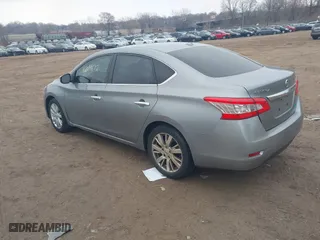 2014 Nissan Sentra SR with VIN 3N1AB7AP4EL634198, listed as a IAAI auction lot 42013632 with 209,145 mi miles. Bid and sale history available at carsss.com. Image 3.
