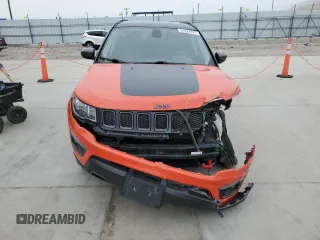 2019 Jeep Compass Trailhawk with VIN 3C4NJDDB5KT597819, listed as a Copart auction lot 51287675 with 126,454 mi miles and Salvage Title. Bid and sale history available at carsss.com. Image 5.