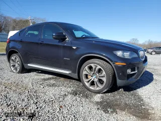 2014 BMW X6 50i with VIN 5UXFG8C58EL593140, listed as a Copart auction lot 48491385 with 174,983 mi miles and Clean Title. Bid and sale history available at carsss.com. Image 4.
