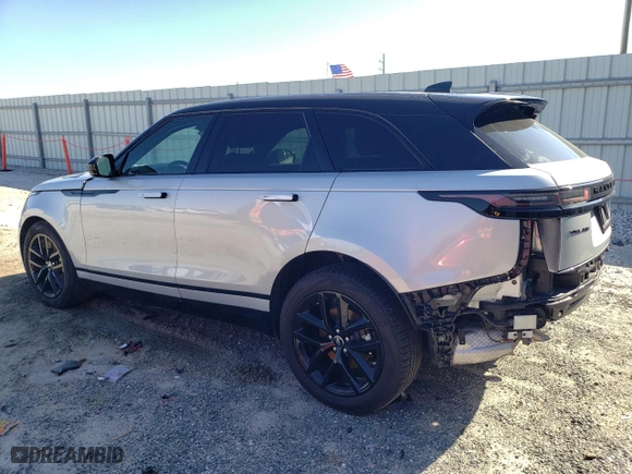2024 Land Rover Range Rover Velar Dynamic SE with VIN SALYL2EX6RA383664, listed as a Copart auction lot 48532935 with 15,002 mi miles and Salvage Title. Bid and sale history available at carsss.com. Image 2.