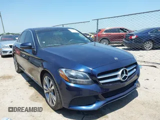 2017 Mercedes-Benz C 300 with VIN 55SWF4JB0HU231959, listed as a IAAI auction lot 42336822 with 133,321 mi miles and . Bid and sale history available at DreamBid. Image 1.