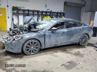2021 Mazda 6 Carbon Edition with VIN JM1GL1WY4M1609858, listed as a Copart auction lot 41977695 with Not Provided miles and Salvage Title. Bid and sale history available at DreamBid. Image 1.
