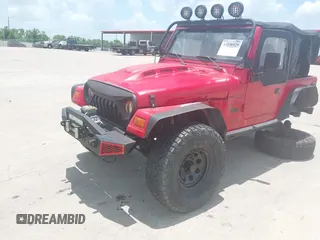 1999 Jeep Wrangler SE with VIN 1J4FY29P8XP464616, listed as a IAAI auction lot 42538529 with 126,497 mi miles and . Bid and sale history available at DreamBid. Image 2.
