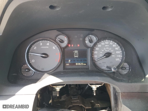 2014 Toyota Tundra 2WD Truck SR with VIN 5TFRM5F12EX082207, listed as a Copart auction lot 49867445 with 80,820 mi miles and Salvage Title. Bid and sale history available at carsss.com. Image 9.