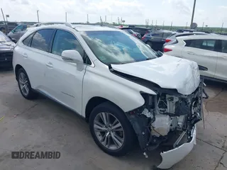 2015 Lexus RX 350 with VIN 2T2ZK1BA7FC198776, listed as a IAAI auction lot 42432634 with 93,172 mi miles and . Bid and sale history available at DreamBid. Image 1.