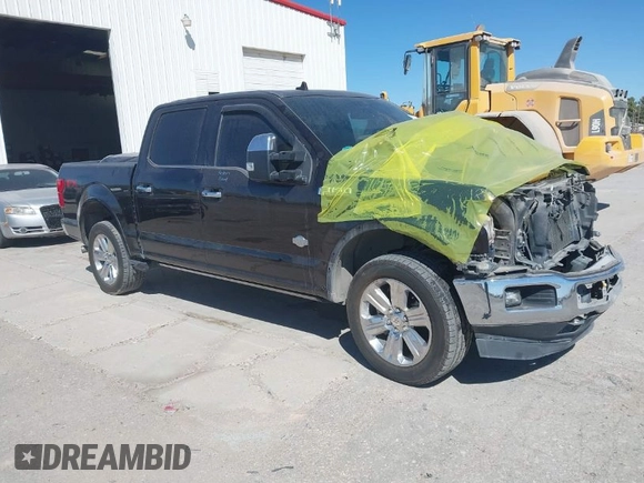 2018 Ford F-150 XL with VIN 1FTEW1E5XJFE46654, listed as a IAAI auction lot 41647966 with 93,397 mi miles. Bid and sale history available at carsss.com. Image 1.