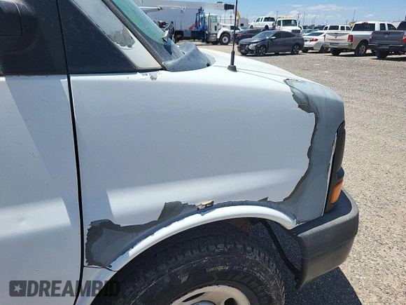 2010 Chevrolet Express Cargo with VIN 1GCZGFBA0A1162895, listed as a IAAI auction lot 42849189 with 175,151 mi miles and . Bid and sale history available at DreamBid. Image 8.