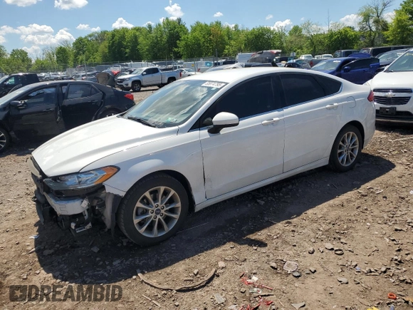 2017 Ford Fusion SE with VIN 3FA6P0H71HR280973, listed as a Copart auction lot 55874795 with 55,501 mi miles and Salvage title. Bid and sale history available at DreamBid. Image 1.