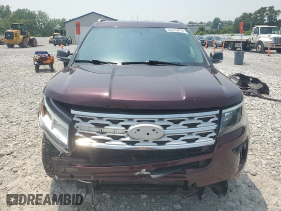 2019 Ford Explorer XLT с VIN 1FM5K7D81KGA85901, выставлен на аукционе Copart как лот 60376215 с пробегом 43 573 миль миль и Списание • Salvage title. История ставок и продаж доступна на DreamBid. Изображение 5.