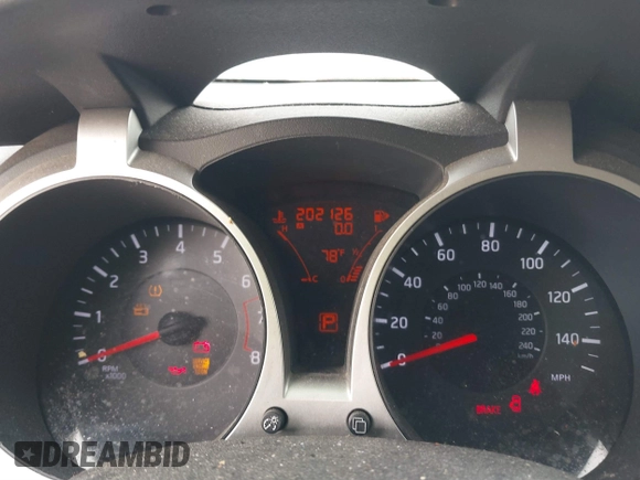2011 Nissan Juke SL with VIN JN8AF5MRXBT006872, listed as a IAAI auction lot 41736562 with 202,126 mi miles. Bid and sale history available at carsss.com. Image 7.