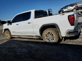 2021 GMC Sierra 1500 Limited SLT with VIN 1GTU9DET1MZ192192, listed as a Copart auction lot 83415564 with 80,323 mi miles and Salvage Title. Bid and sale history available at carsss.com. Image 2.