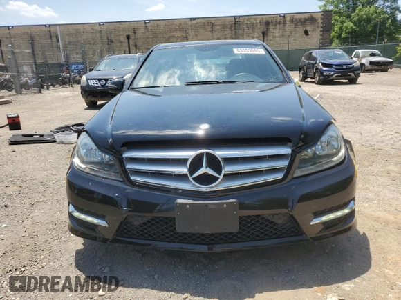 2012 Mercedes-Benz C 300 Sport with VIN WDDGF8BB8CA643615, listed as a Copart auction lot 62353045 with 105,717 mi miles and Salvage title. Bid and sale history available at DreamBid. Image 5.