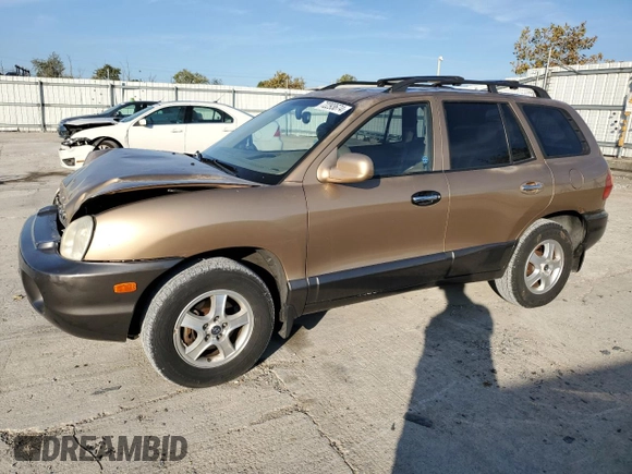 2003 Hyundai Santa Fe GLS with VIN KM8SC73D83U346636, listed as a Copart auction lot 72293674 with 147,520 mi miles and Salvage Title. Bid and sale history available at carsss.com. Image 1.