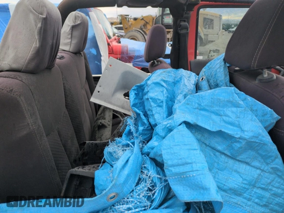 2013 Jeep Wrangler Sahara with VIN 1C4AJWBG9DL560781, listed as a Copart auction lot 61980265 with 86,436 mi miles and Salvage title. Bid and sale history available at DreamBid. Image 10.