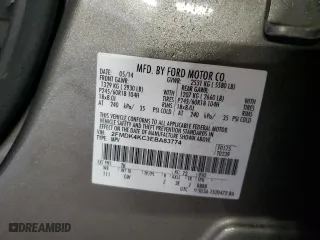 2014 Ford Edge Limited with VIN 2FMDK4KC3EBA83774, listed as a Copart auction lot 44593695 with 126,014 mi miles and Salvage Title. Bid and sale history available at carsss.com. Image 13.