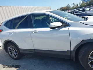 2021 Honda CR-V EX with VIN 2HKRW1H57MH425865, listed as a IAAI auction lot 41975388 with 1 mi miles. Bid and sale history available at carsss.com. Image 12.