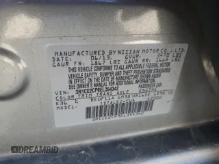 2014 Nissan Note SV with VIN 3N1CE2CP9EL354342, listed as a Copart auction lot 52324215 with 116,630 mi miles and Salvage Title. Bid and sale history available at DreamBid. Image 12.